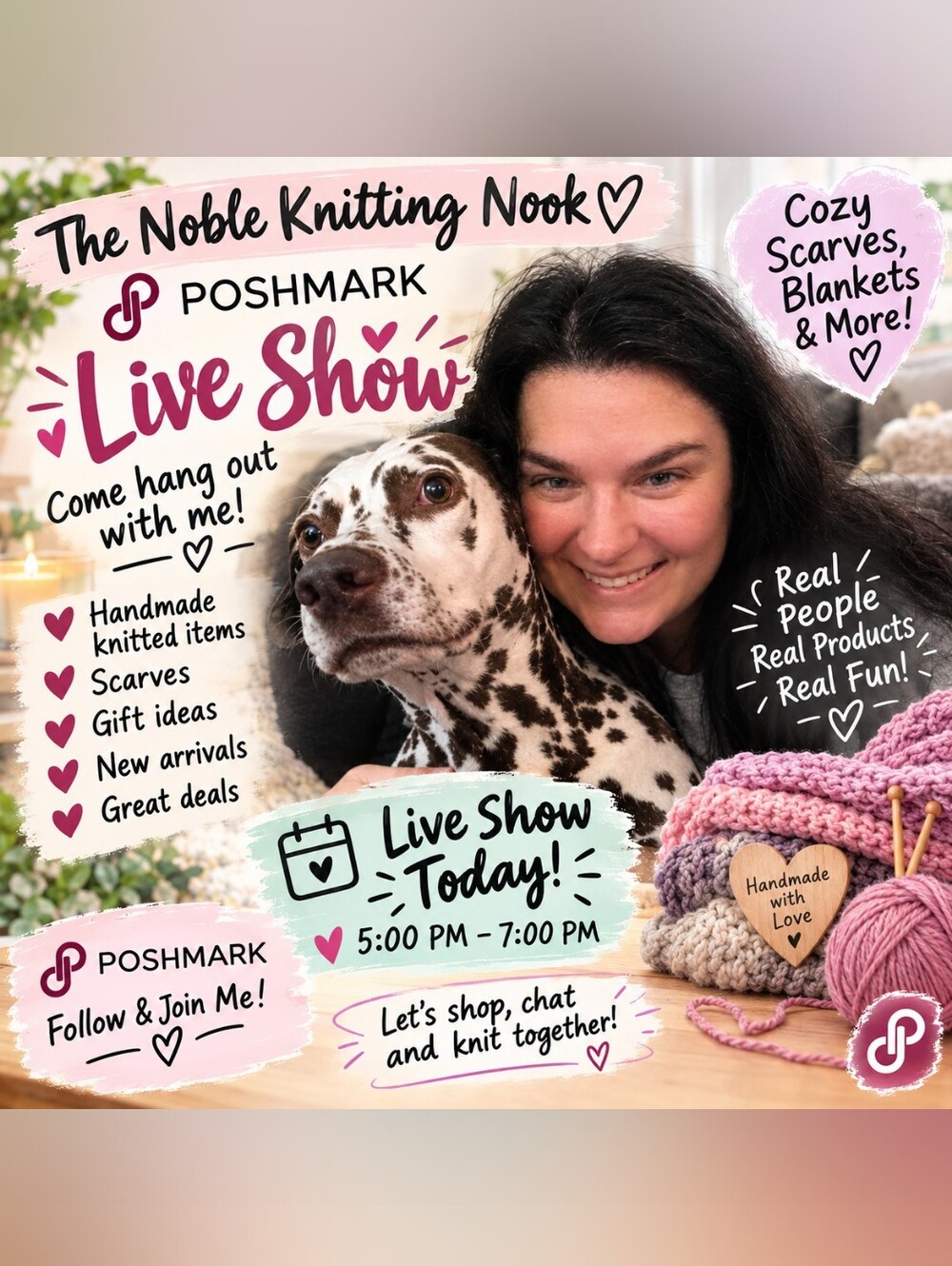 Poshmark Live Show Flyer